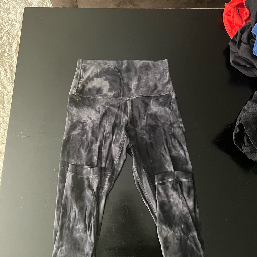 Lululemon align tie dye leggings